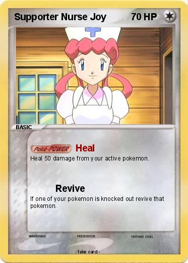 Pokemon Supporter Nurse Joy