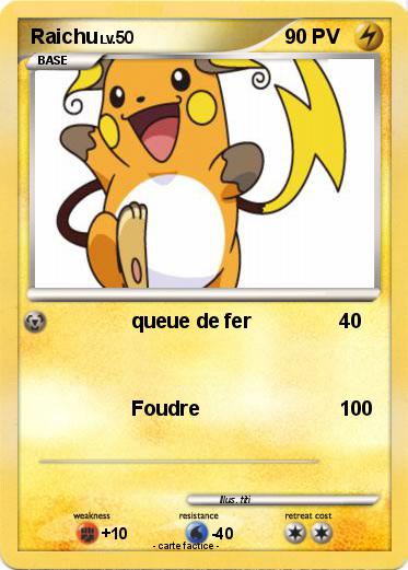 Pokemon Raichu
