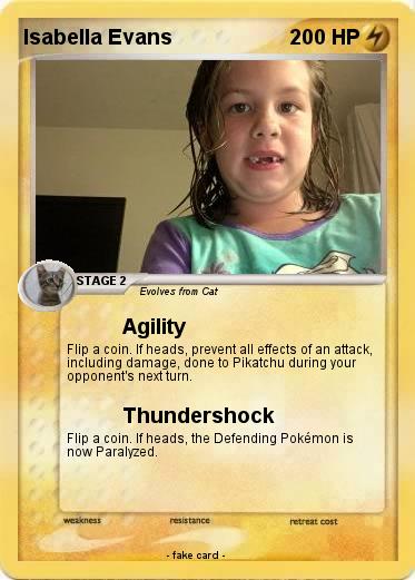 Pokemon Isabella Evans