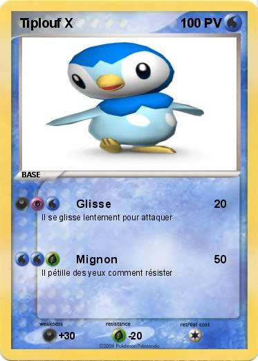 Pokemon Tiplouf X