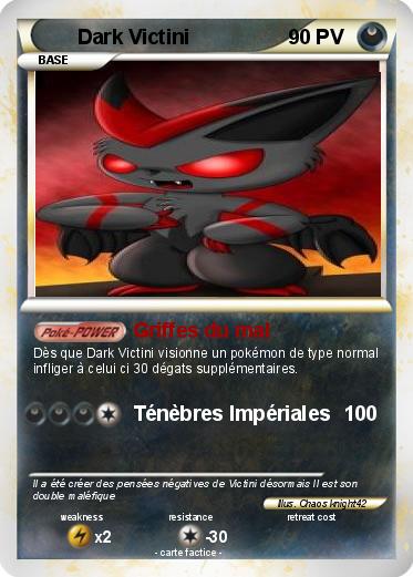 Pokemon Dark Victini