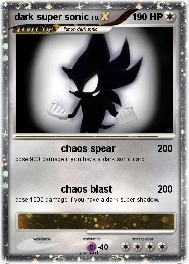 Pokemon dark super sonic