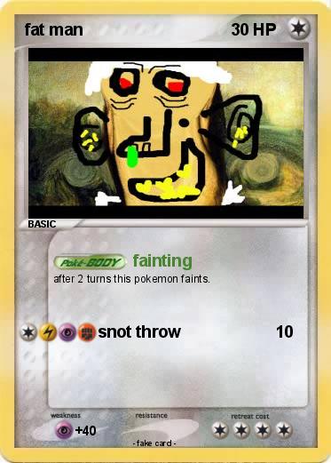 Pokemon fat man