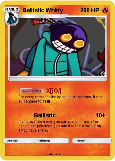 Pokemon Ballistic Whitty