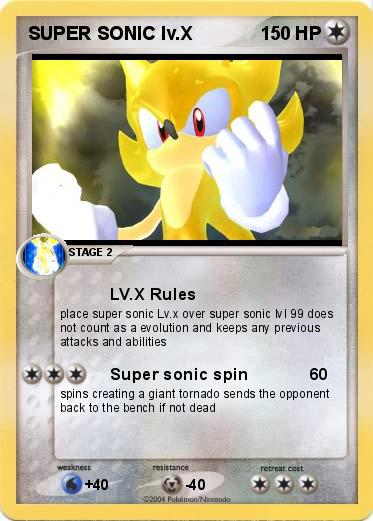 Pokemon SUPER SONIC lv.X