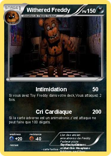 Pokemon Withered Freddy