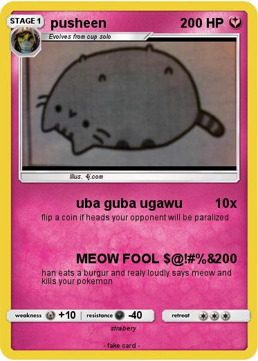 Pokemon pusheen