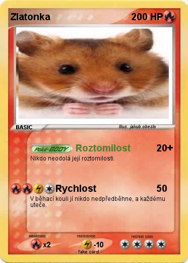 Pokemon Zlatonka