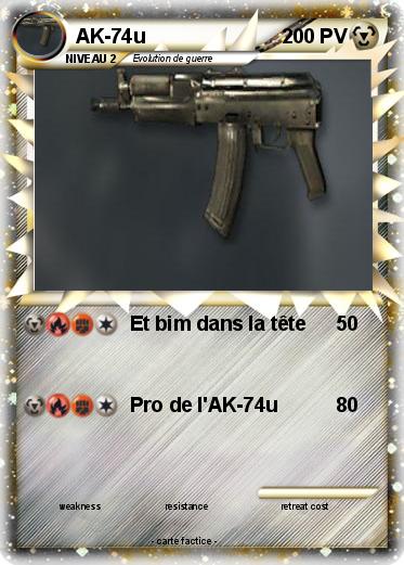 Pokemon AK-74u