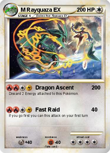 Pokemon M Rayquaza EX