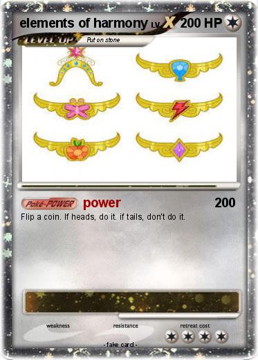 Pokemon elements of harmony