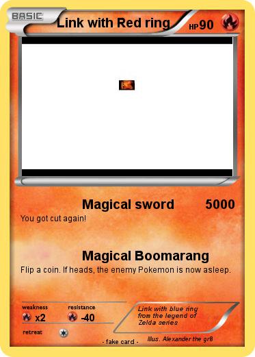 Pokemon Link with Red ring