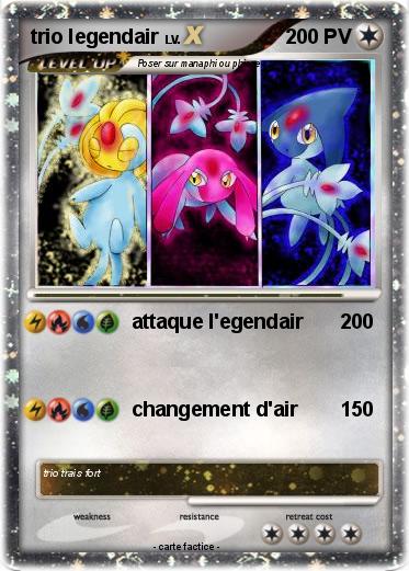 Pokemon trio legendair