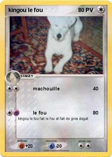 Pokemon kingou le fou
