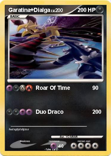 Pokemon Garatina+Dialga