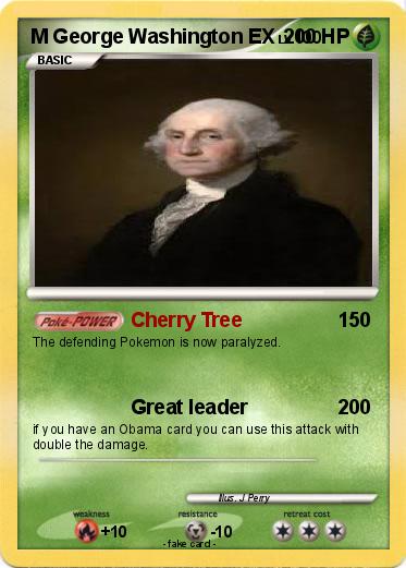 Pokemon M George Washington EX