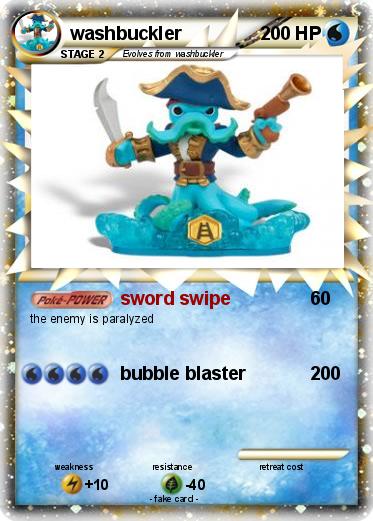 Pokemon washbuckler