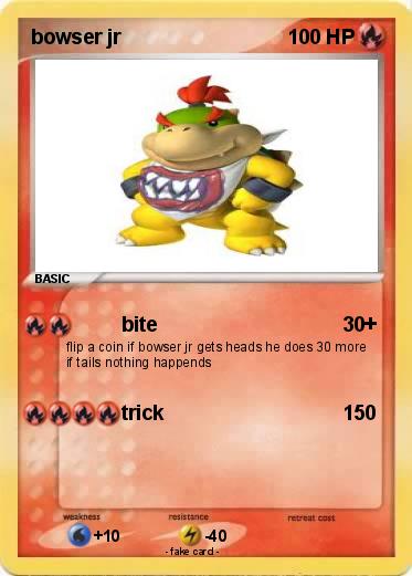 Pokemon bowser jr