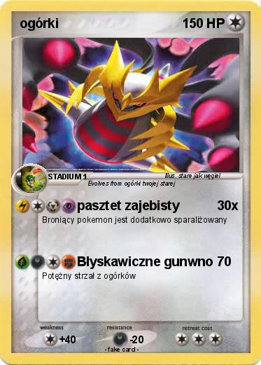 Pokemon ogórki