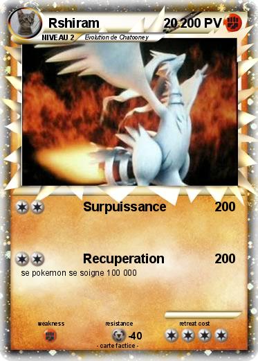 Pokemon Rshiram                  20