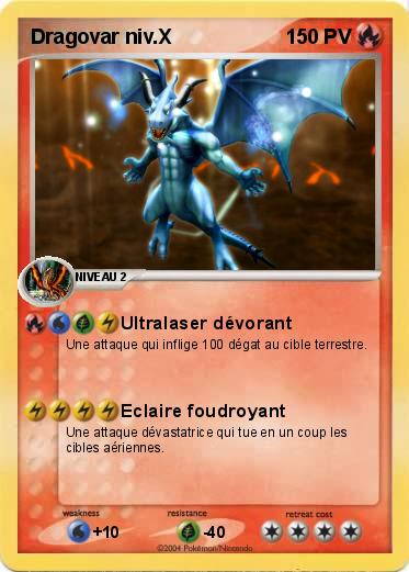 Pokemon Dragovar niv.X