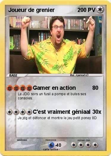 Pokemon Joueur de grenier