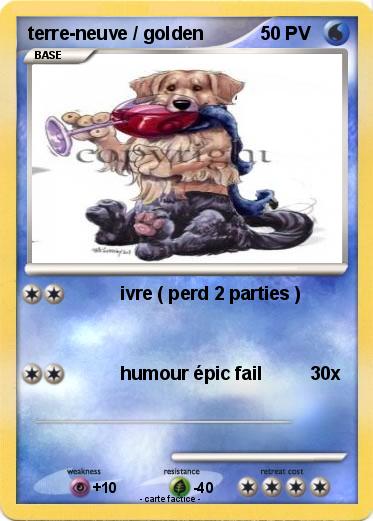 Pokemon terre-neuve / golden