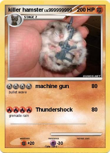 Pokemon killer hamster