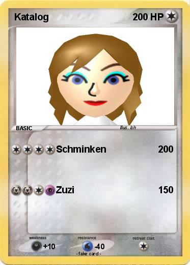 Pokemon Katalog