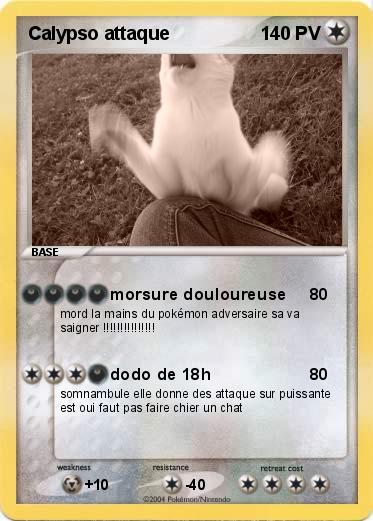 Pokemon Calypso attaque