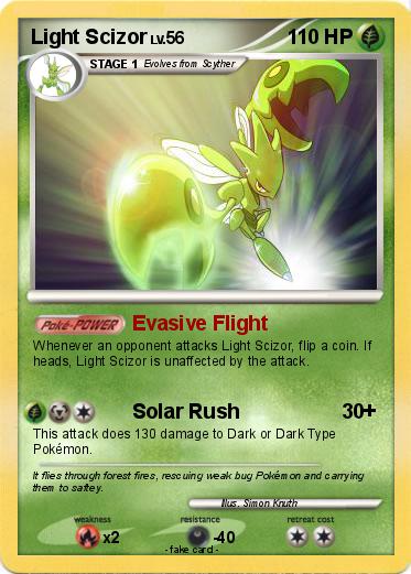 Pokemon Light Scizor