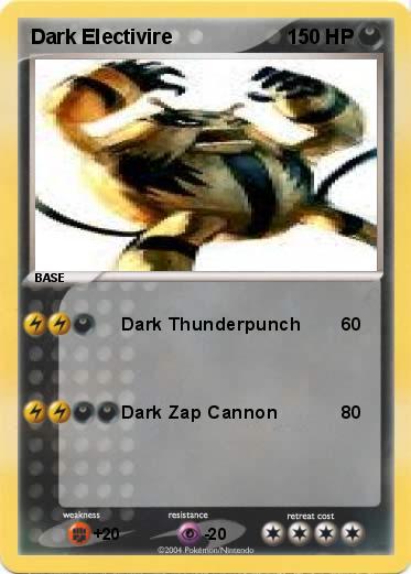 Pokemon Dark Electivire