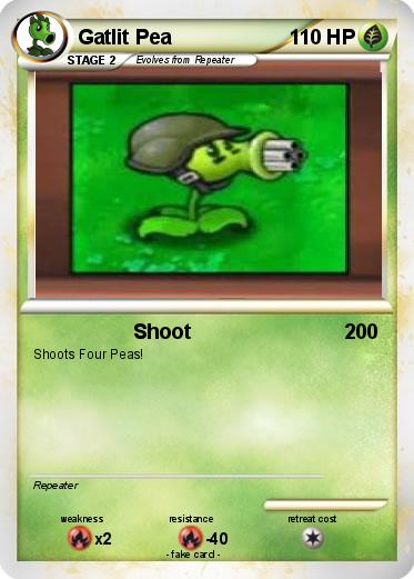 Pokemon Gatlit Pea