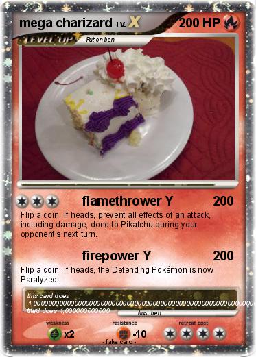 Pokemon mega charizard
