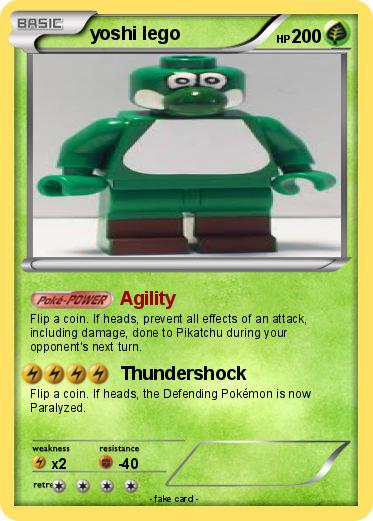 Pokemon yoshi lego