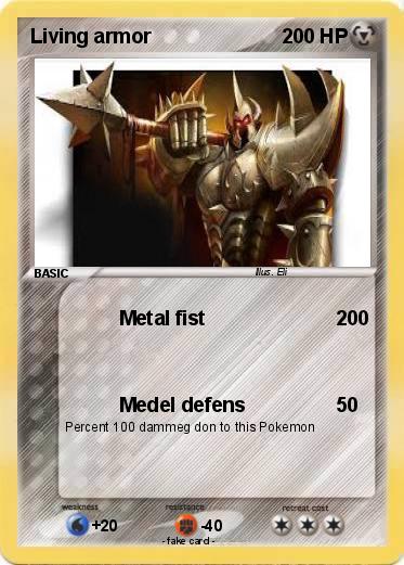 Pokemon Living armor
