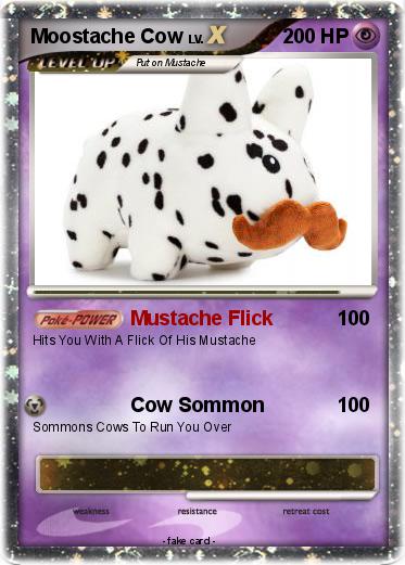 Pokemon Moostache Cow