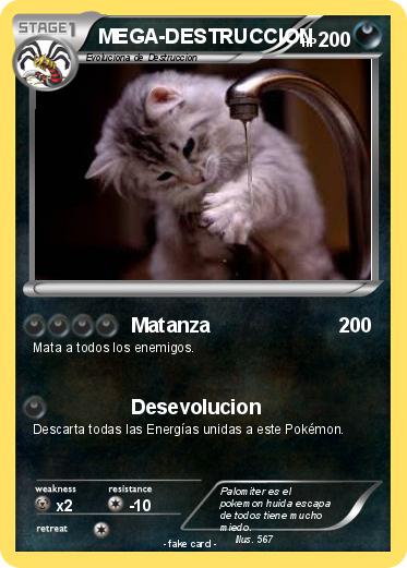 Pokemon MEGA-DESTRUCCION