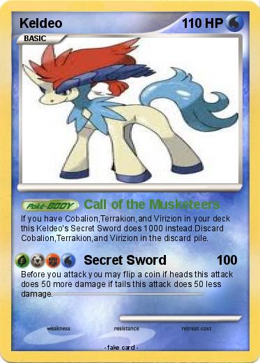 Pokemon Keldeo