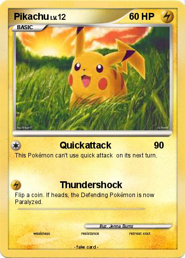 Pokemon Pikachu