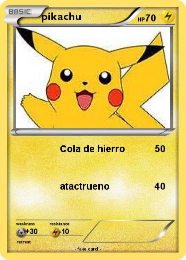 Pokemon pikachu