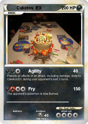Pokemon Caketos  EX
