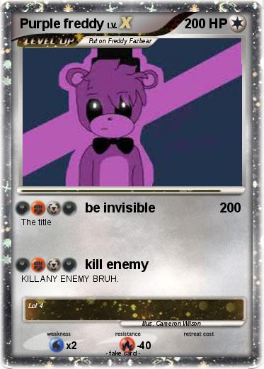 Pokemon Purple freddy