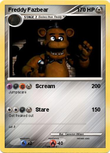 Pokemon Freddy Fazbear