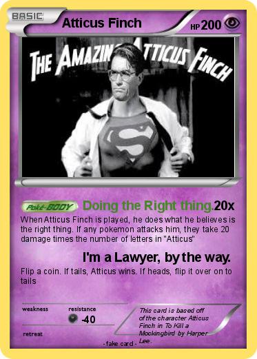 Pokemon Atticus Finch