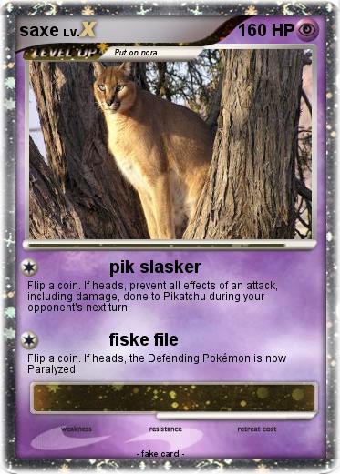 Pokemon saxe