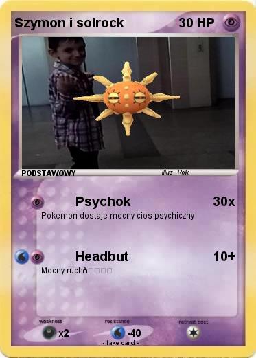 Pokemon Szymon i solrock