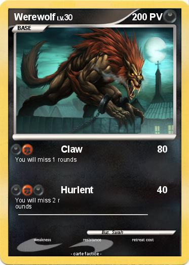 Pokemon Werewolf