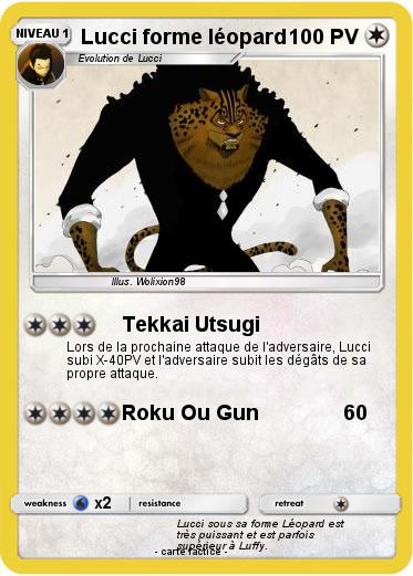 Pokemon Lucci forme léopard