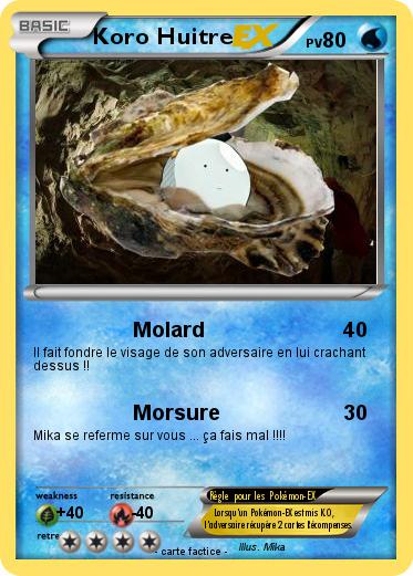 Pokemon Koro Huitre